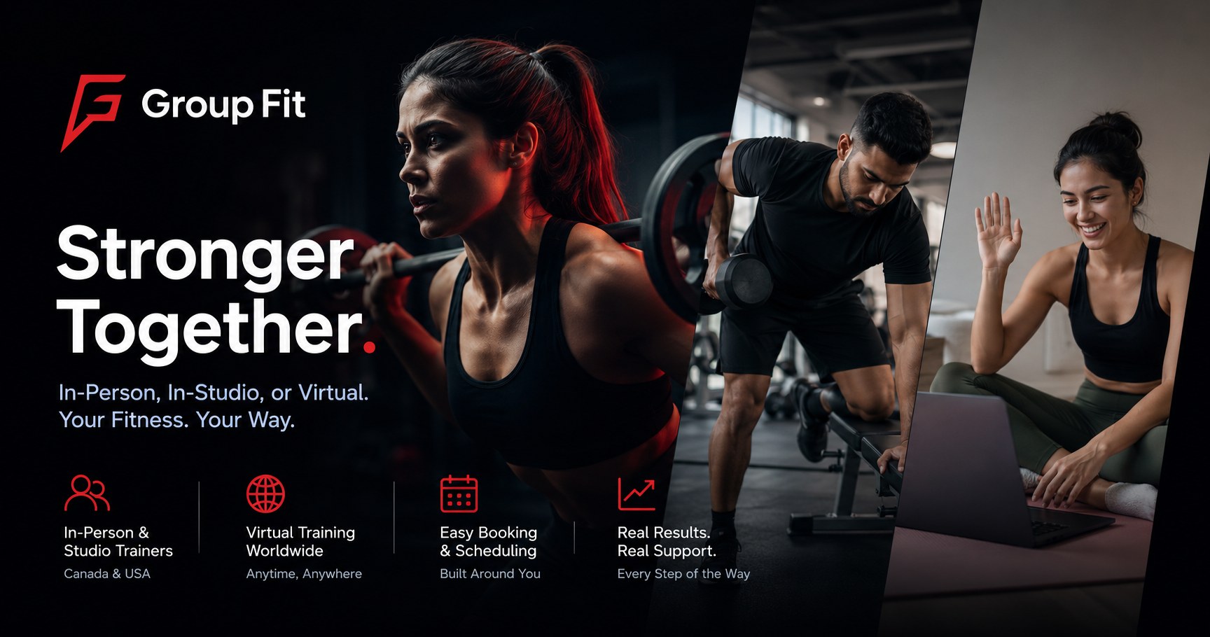 Book a Personal Trainer in the USA & Canada | Group Fit